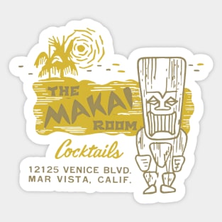 The Makai Room Cocktail Bar Sticker